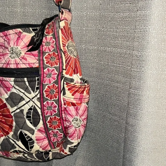 Vera Bradley Shoulder Bag Cherry Blossom Floral Pattern. - Picture 7 of 10